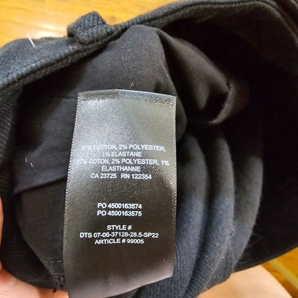 Aritzia Wilfred Free Black Modern Cargo Cotton Blend Utility Pant size 6 - Picture 12 of 12